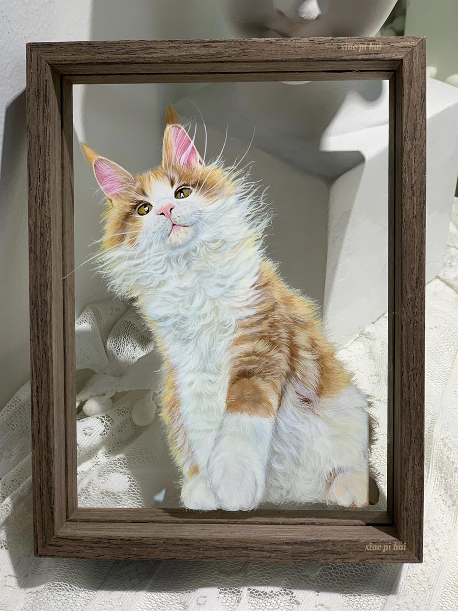 Memorial path placeholder for custom pet glass painting