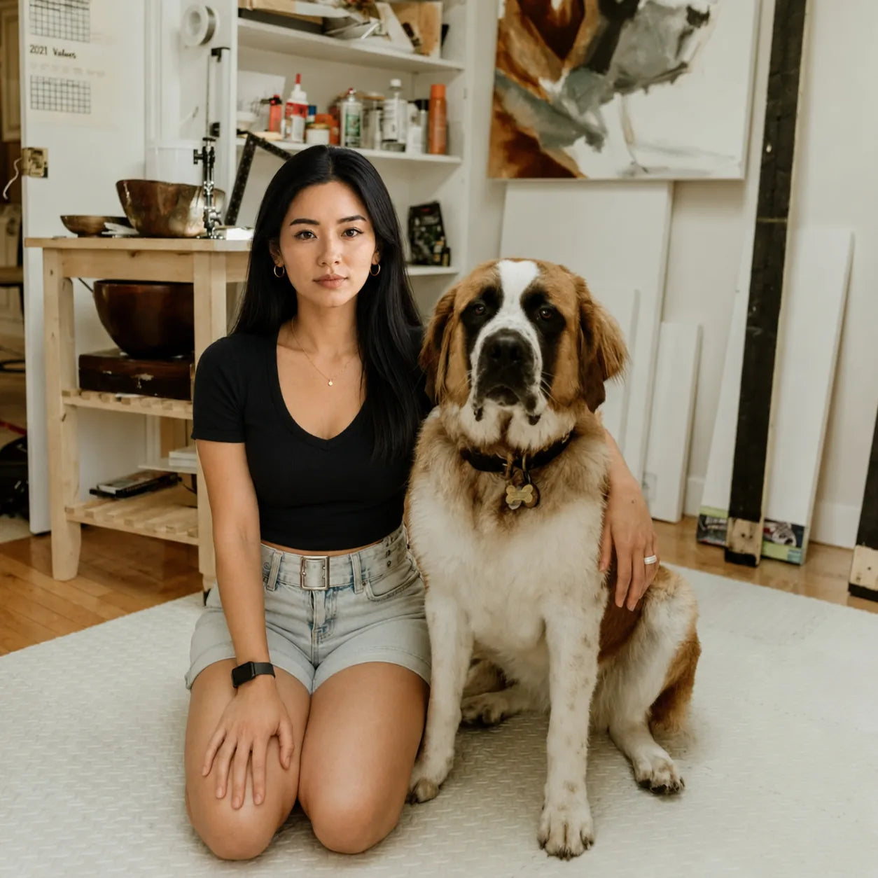 Customer testimonial portrait photo