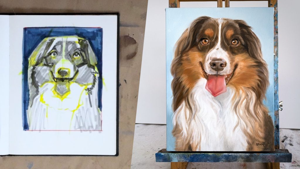 Choosing Glass or Oil Painting