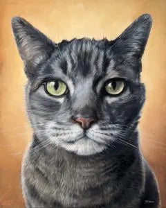 Custom pet portrait painting by Feifei 2